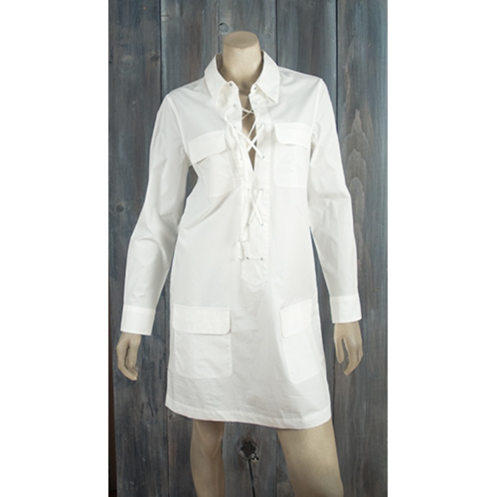 EQUIPMENT WHITE DRESS SZ XS